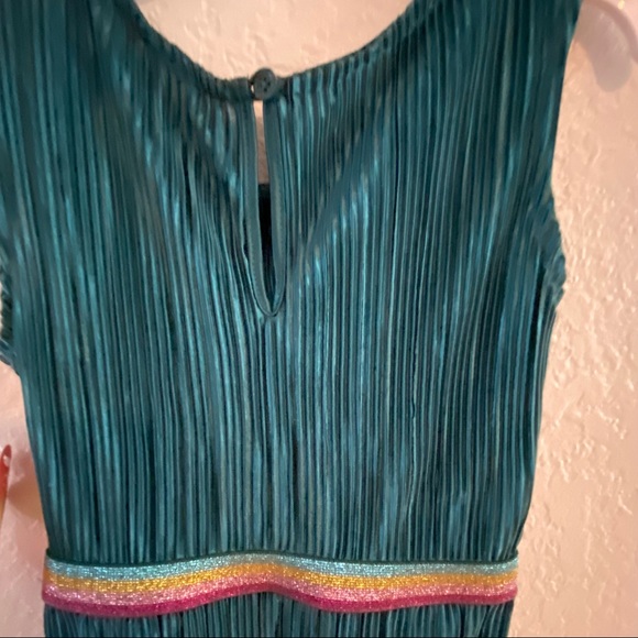 Girls Stretch Bodre Pleated Jumpsuit - Picture 4 of 9